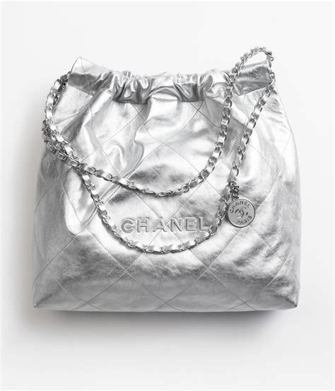 sac chanel argenté|Sacs — Mode .